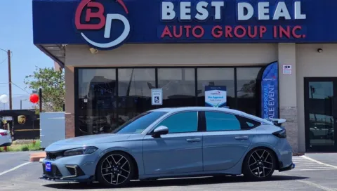 Gray 2022 Honda Civic Sport Touring Hatchback 4D for sale in El Paso, TX