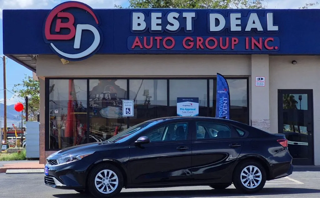 Gray 2023 Kia Forte LX Sedan 4D for sale in El Paso, TX