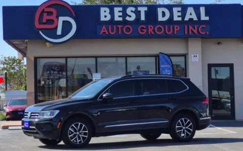 Black 2021 Volkswagen Tiguan SEL Sport Utility 4D for sale in El Paso, TX