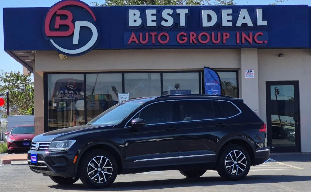 Black 2021 Volkswagen Tiguan SEL Sport Utility 4D for sale in El Paso, TX