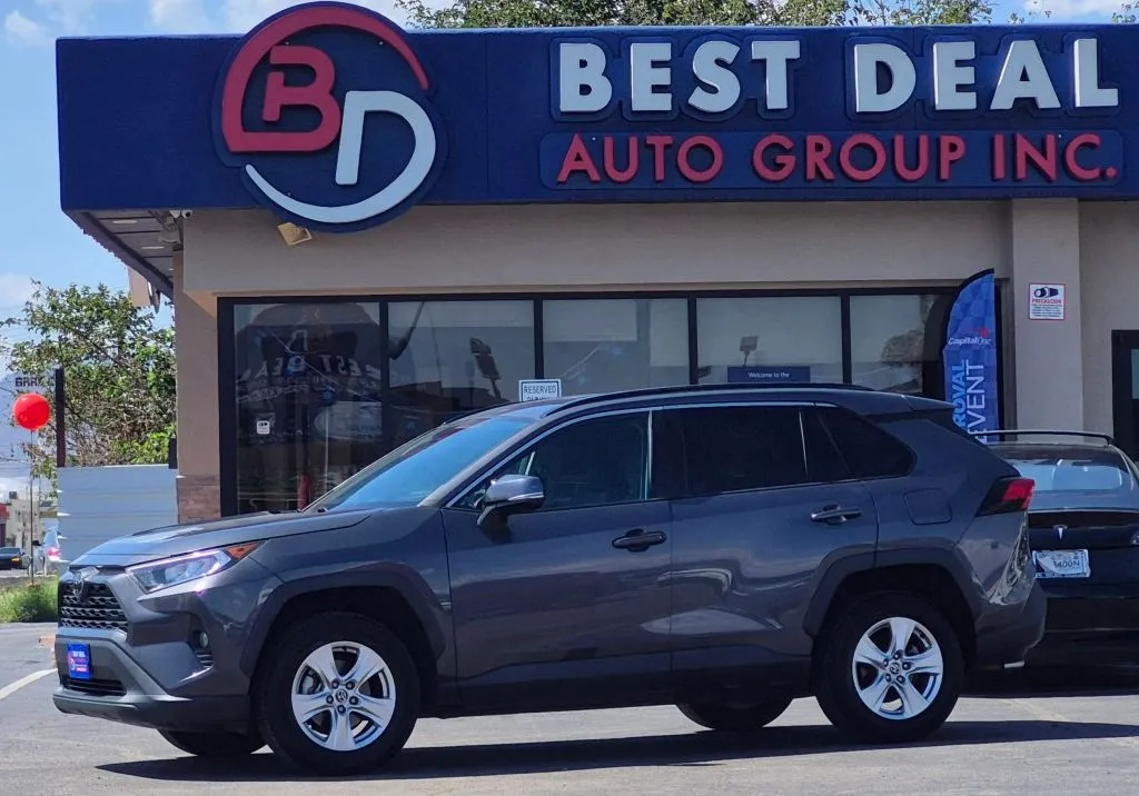 Gray 2021 Toyota RAV4 XLE Sport Utility 4D for sale in El Paso, TX