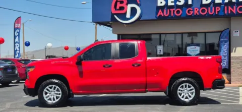 Another view of 2023 Chevrolet Silverado 1500 Double Cab Work Truck Pickup 4D 6 1/2 ft for sale in El Paso, TX at Best Deal Auto Group