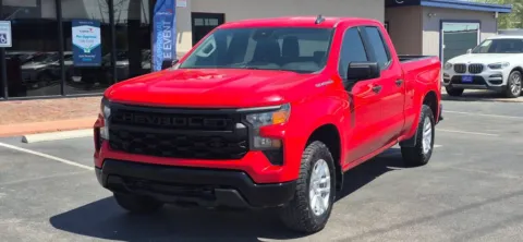 Photos of 2023 Chevrolet Silverado 1500 Double Cab Work Truck Pickup 4D 6 1/2 ft for sale in El Paso, TX at Best Deal Auto Group