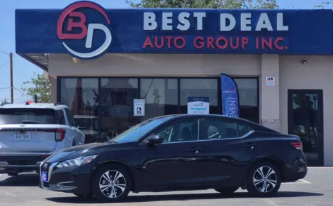 Black 2023 Nissan Sentra SV Sedan 4D for sale in El Paso, TX