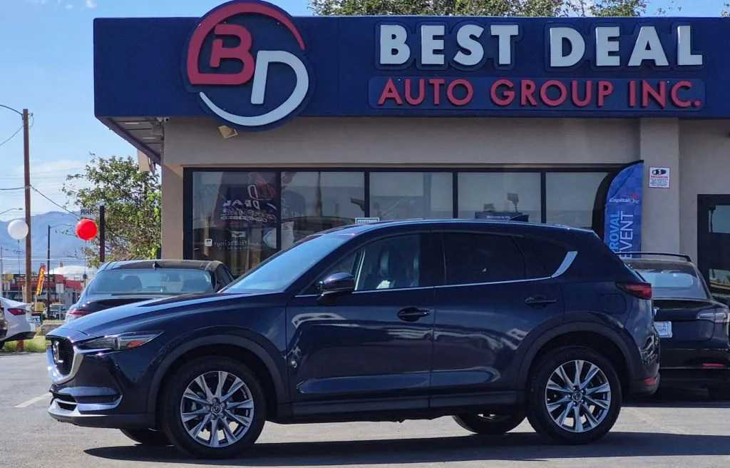 Blue 2020 MAZDA CX-5 Grand Touring Sport Utility 4D for sale in El Paso, TX