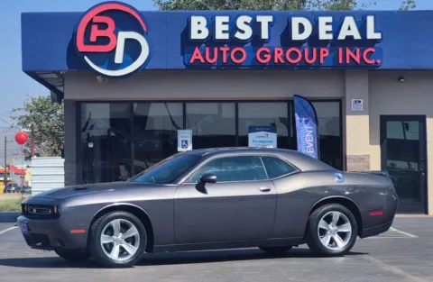 Gray 2018 Dodge Challenger SXT Coupe 2D for sale in El Paso, TX
