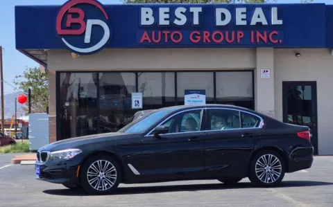 Black 2020 BMW 5 Series 530i Sedan 4D for sale in El Paso, TX
