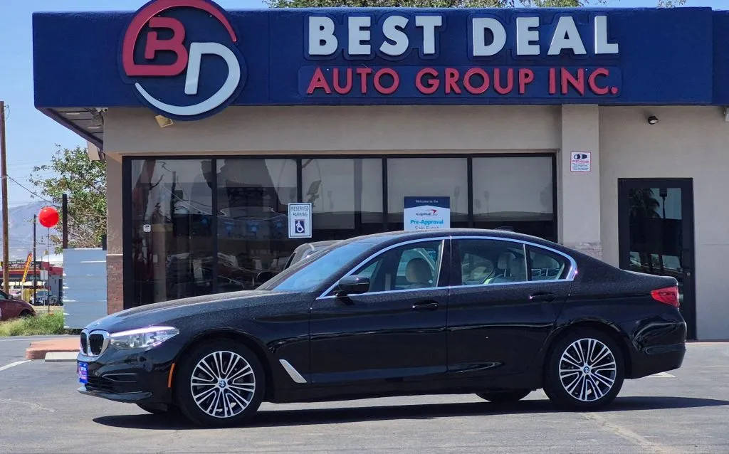 Black 2020 BMW 5 Series 530i Sedan 4D for sale in El Paso, TX