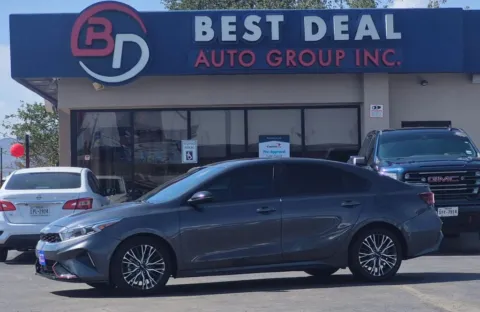 Gray 2022 Kia Forte GT-Line Sedan 4D for sale in El Paso, TX