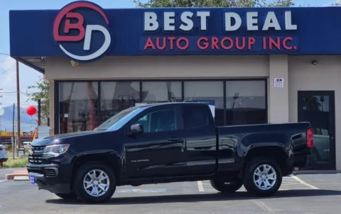 Black 2022 Chevrolet Colorado Extended Cab LT Pickup 4D 6 ft for sale in El Paso, TX