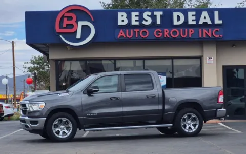 Gray 2022 Ram 1500 Crew Cab Lone Star Pickup 4D 5 1/2 ft for sale in El Paso, TX