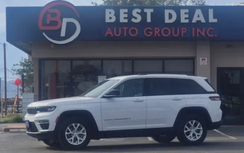 White 2023 Jeep Grand Cherokee Limited Sport Utility 4D for sale in El Paso, TX
