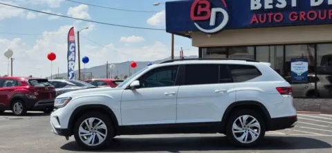 Another view of 2022 Volkswagen Atlas SE 4Motion w/Tech Pkg Sport Utility 4D for sale in El Paso, TX at Best Deal Auto Group