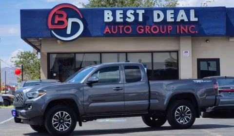 Gray 2022 Toyota Tacoma Access Cab TRD Sport Pickup 4D 6 ft for sale in El Paso, TX