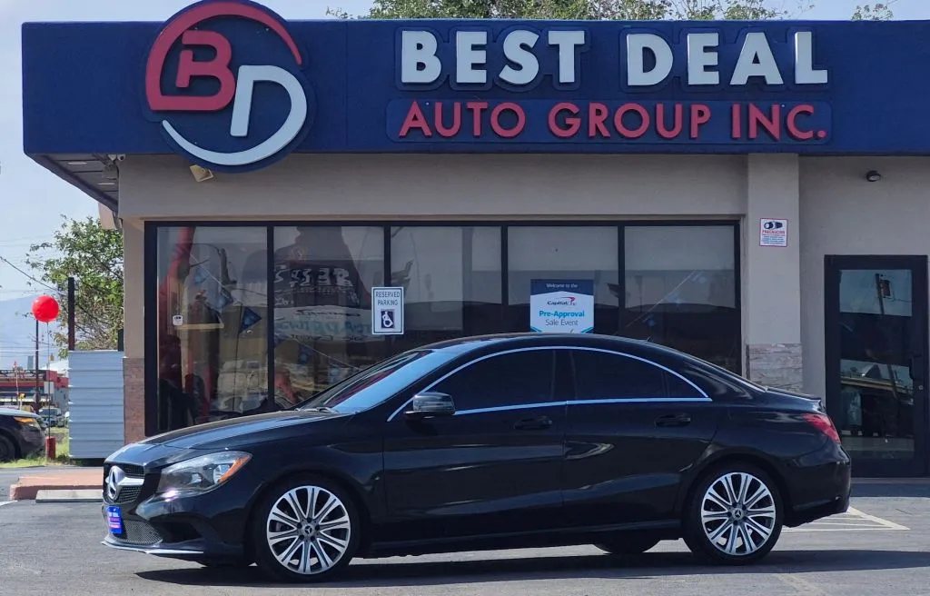 Black 2018 Mercedes-Benz CLA 250 Coupe 4D for sale in El Paso, TX