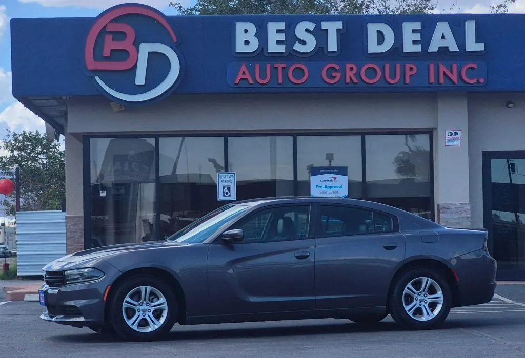 Gray 2021 Dodge Charger SXT Sedan 4D for sale in El Paso, TX