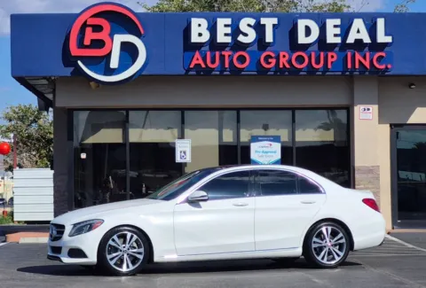 White 2018 Mercedes-Benz C-Class C 300 Sedan 4D for sale in El Paso, TX