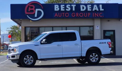 White 2018 Ford F-150 SuperCrew Cab XLT Pickup 4D 5 1/2 ft for sale in El Paso, TX