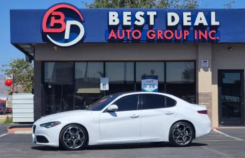 White 2022 Alfa Romeo Giulia Ti Sedan 4D for sale in El Paso, TX
