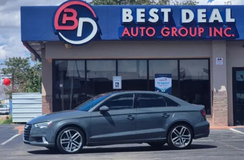 Gray 2018 Audi A3 Premium Sedan 4D for sale in El Paso, TX