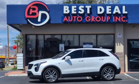 White 2019 Cadillac XT4 Sport SUV 4D for sale in El Paso, TX