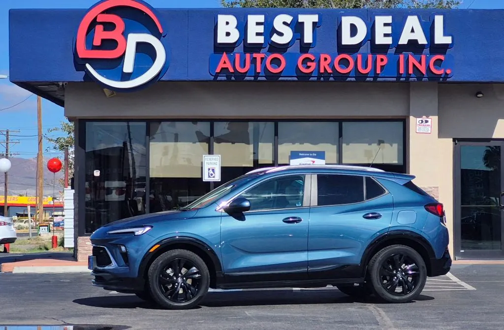 Blue 2024 Buick Encore GX Sport Touring Sport Utility 4D for sale in El Paso, TX