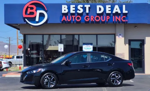 Black 2024 Nissan Sentra SV Sedan 4D for sale in El Paso, TX