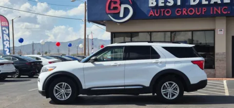 Another view of 2021 Ford Explorer XLT Sport Utility 4D for sale in El Paso, TX at Best Deal Auto Group