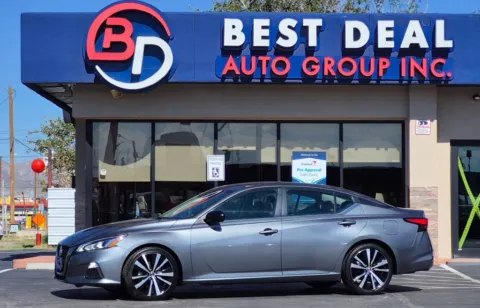 Gray 2021 Nissan Altima 2.5 SR Sedan 4D for sale in El Paso, TX
