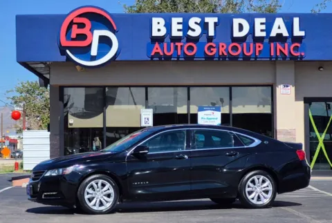 Black 2019 Chevrolet Impala LT Sedan 4D for sale in El Paso, TX