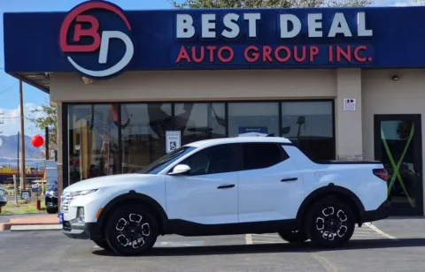 White 2022 Hyundai Santa Cruz SEL Pickup 4D 4 ft for sale in El Paso, TX
