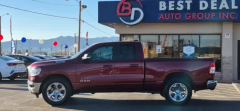 Another view of 2022 Ram 1500 Quad Cab Big Horn Pickup 4D 6 1/3 ft for sale in El Paso, TX at Best Deal Auto Group
