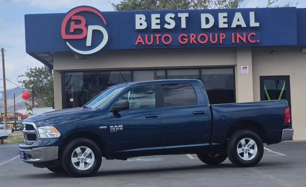 Blue 2021 Ram 1500 Classic Crew Cab SLT Pickup 4D 5 1/2 ft for sale in El Paso, TX