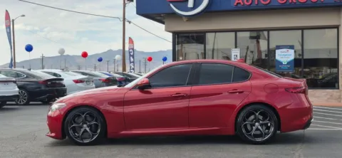 Another view of 2018 Alfa Romeo Giulia Ti Sport Sedan 4D for sale in El Paso, TX at Best Deal Auto Group