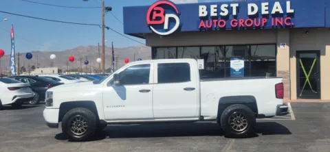 Another view of 2018 Chevrolet Silverado 1500 Crew Cab Work Truck Pickup 4D 5 3/4 ft for sale in El Paso, TX at Best Deal Auto Group