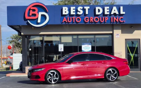 Red 2021 Honda Accord Sport Sedan 4D for sale in El Paso, TX