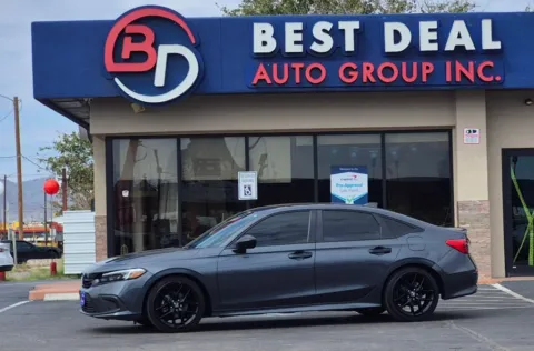 Black 2024 Honda Civic Sport Sedan 4D for sale in El Paso, TX
