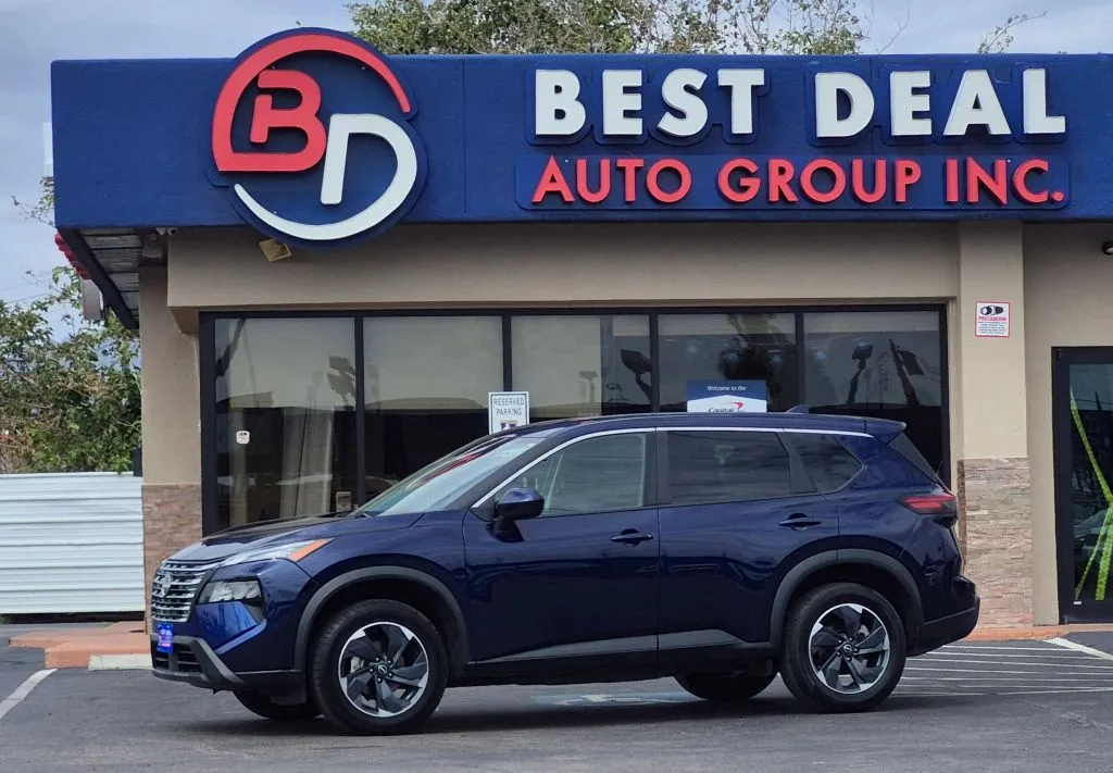 Blue 2024 Nissan Rogue SV Sport Utility 4D for sale in El Paso, TX