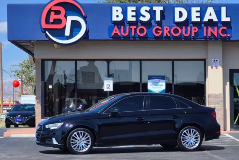 Black 2018 Audi A3 Premium Sedan 4D for sale in El Paso, TX