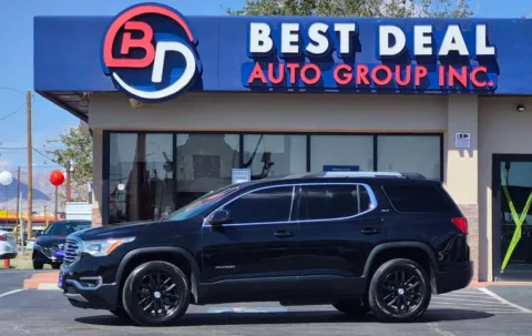 Black 2018 GMC Acadia SLT-1 Sport Utility 4D for sale in El Paso, TX