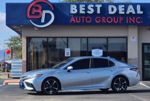 Silver 2021 Toyota Camry SE Sedan 4D for sale in El Paso, TX