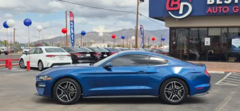 Another view of 2022 Ford Mustang EcoBoost Premium Coupe 2D for sale in El Paso, TX at Best Deal Auto Group
