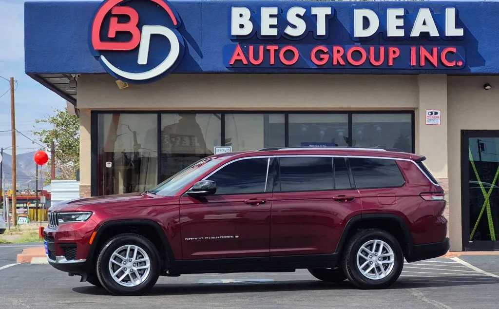 Red 2024 Jeep Grand Cherokee L Laredo Sport Utility 4D for sale in El Paso, TX