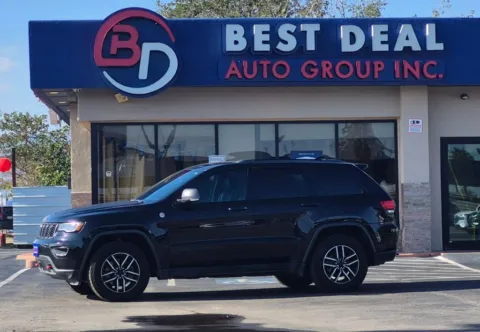 Black 2021 Jeep Grand Cherokee Trailhawk Sport Utility 4D for sale in El Paso, TX