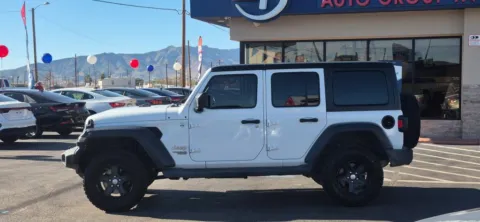 Another view of 2018 Jeep Wrangler Unlimited All New Sport S Sport Utility 4D for sale in El Paso, TX at Best Deal Auto Group