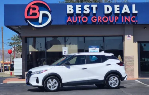 White 2023 Nissan Kicks S Sport Utility 4D for sale in El Paso, TX
