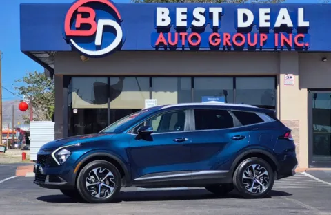 Blue 2023 Kia Sportage Hybrid EX Sport Utility 4D for sale in El Paso, TX