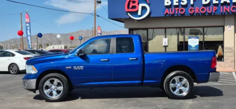Another view of 2018 Ram 1500 Quad Cab Big Horn Pickup 4D 6 1/3 ft for sale in El Paso, TX at Best Deal Auto Group