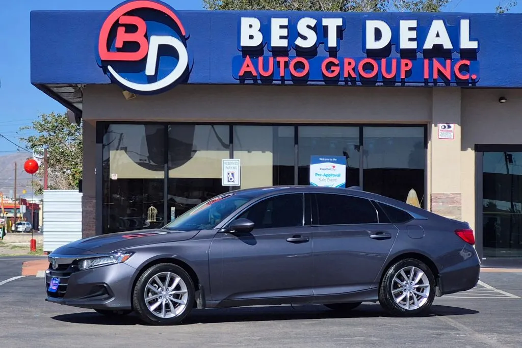 Gray 2022 Honda Accord LX Sedan 4D for sale in El Paso, TX