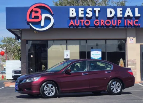 Red 2014 Honda Accord LX Sedan 4D for sale in El Paso, TX
